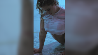 Paige Vanzant Soaking Wet & Stripping Onlyfans Video