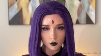 Sweetie Fox Aka Moonfleur Cosplay As Raven B/g Hard Fuck Onlyfans Leak