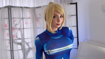 Moonfleur Cosplay As Samus Aran Getting Creampied In Her Pussy Onlyfans Video