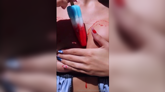 Madisyn Shipman Nude Boobs Teasing With Popsicle Onlyfans Video Leaked