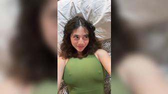 Gali Golan Nipples Seethrough In Green Top Leaked Onlyfans Video