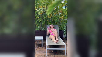 Kaitlyn Krems Outdoor Sunbath Teasing Herself In Bikini Leaked Onlyfans