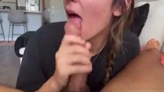 Astr0girll Aka Kaelynnhuffman Sucking Cock Till She Gets Cumshot Leak Video