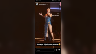 Milica Pavlovic Aka Senoritamilica Nude Pussy Slip On Live Stage Leak