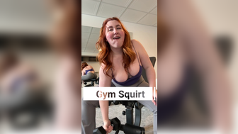 Isla Moon Squirt All Over Her Home Gym Masturbating Pussy Onlyfans Video