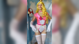 Sunnyrayxo Mario Princess Peach Nude Cunt Fucking And Creamy Dripping Leaked Onlyfans Porn