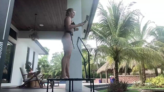 Paige Vanzant Taking Top Off And Skinny Dipping Livestream Leak