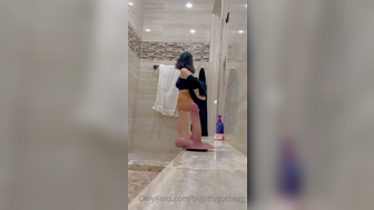 Bigtittygothegg Before Shower Rides Dildo In Pussy Having Warm Orgasm Leaked Porn Video