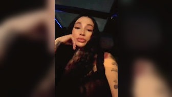 bhad bhabie nude nipples flash wearing seethrough leaked video