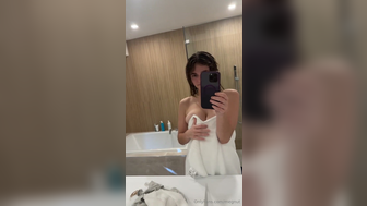 Megan Guthrie After Shower Selfie Nude Tits Out Onlyfans Leak Video