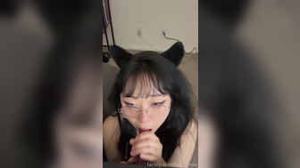 Sooyensu Semi Cosplay- With Cat Ears First Ever Blowjob Ppv Leaked Fansly Video