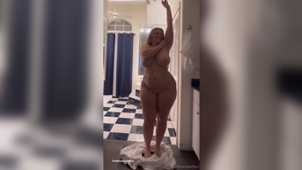 Themirandaaffect Towel Drop Boobs Flashed And Teasing Leak