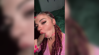 Mstriggahappy Sucking Her Favorite Black Cock Leaked Onlyfans Porn