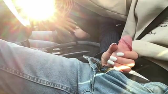 Emmaxspice In car Sucking Cock And Rides Pussy Leaked Sex Tape