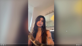 Mia Khalifa Nude Pussy Slightly Slip Latest Leaked Onlyfans