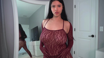 Strawberrytabby Fishnet Bodysuit Seethrough Try On Haul Leak